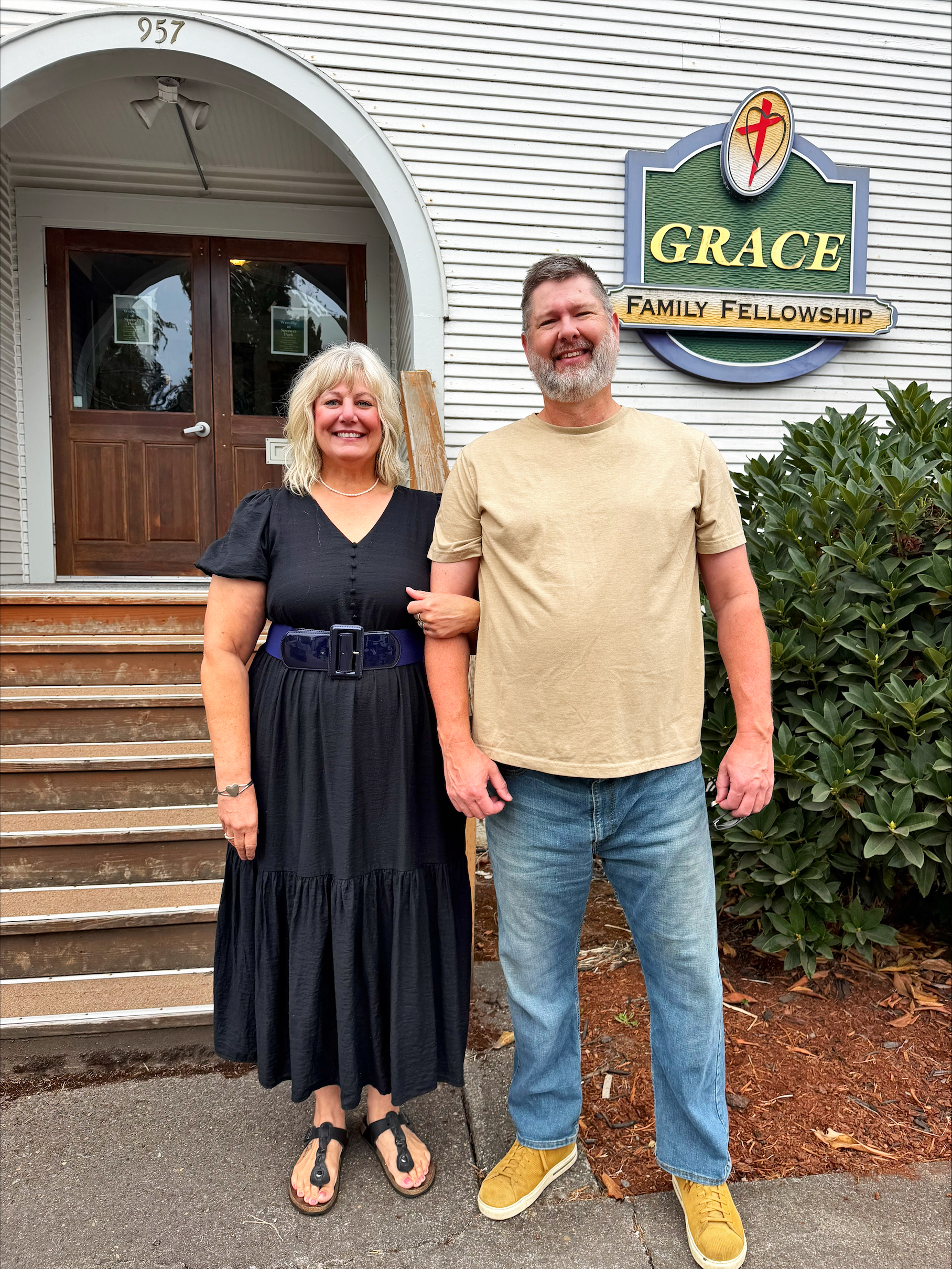 Pastor Greg McCallum and his wife Julie
